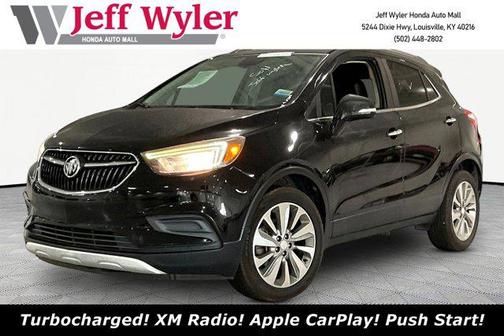 Ebony Twilight Metallic 2017 Buick Encore Preferred