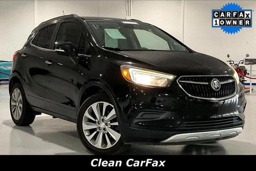 Ebony Twilight Metallic 2017 Buick Encore Preferred