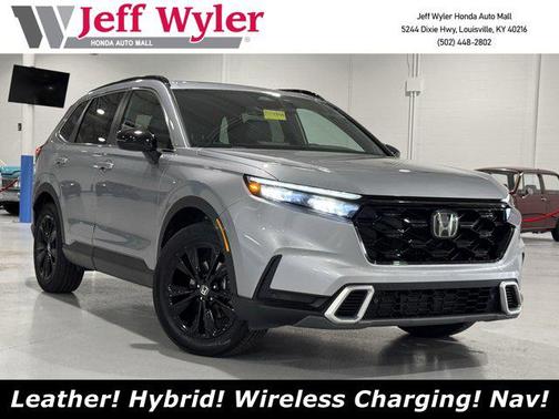 Lunar Silver Metallic 2023 Honda CR-V Hybrid Sport Touring AWD