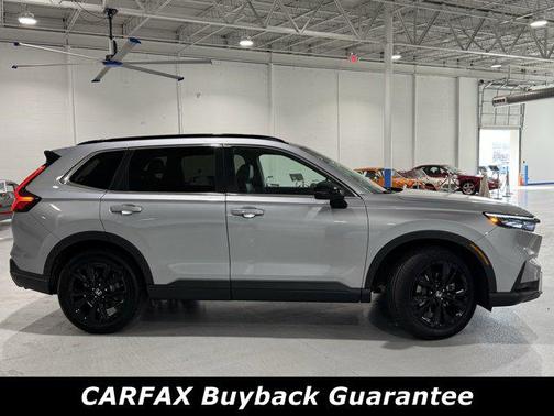 Lunar Silver Metallic 2023 Honda CR-V Hybrid Sport Touring AWD