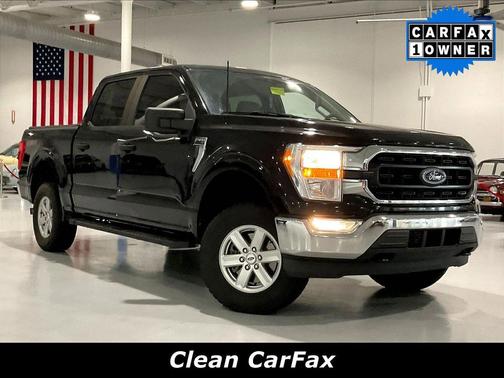 Agate Black Metallic 2021 Ford F-150 XLT