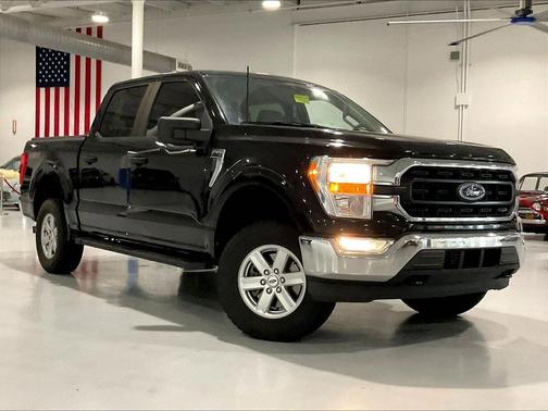 Agate Black Metallic 2021 Ford F-150 XLT