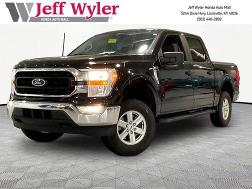 Agate Black Metallic 2021 Ford F-150 XLT