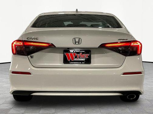 Platinum White Pearl 2023 Honda Civic Sport