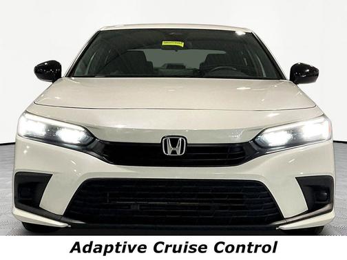 Platinum White Pearl 2023 Honda Civic Sport