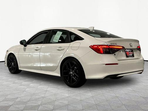 Platinum White Pearl 2023 Honda Civic Sport