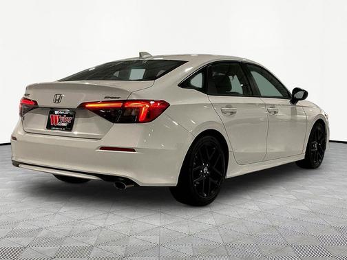 Platinum White Pearl 2023 Honda Civic Sport