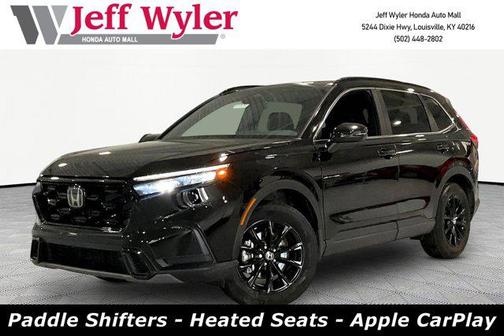 Crystal Black Pearl 2023 Honda CR-V Hybrid Sport AWD