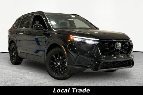 Crystal Black Pearl 2023 Honda CR-V Hybrid Sport AWD