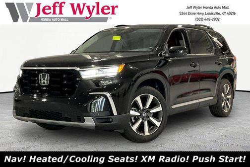 Crystal Black Pearl 2023 Honda Pilot AWD Elite