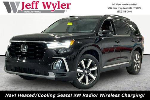 Crystal Black Pearl 2023 Honda Pilot AWD Elite