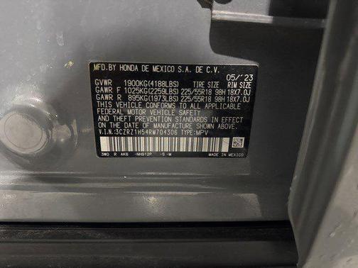 2024 Honda HR-V 2WD Sport