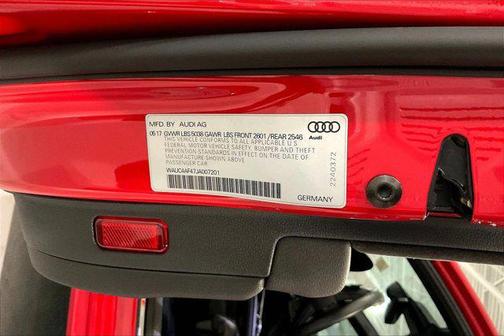 Tango Red Metallic 2018 Audi S4 3.0T Prestige