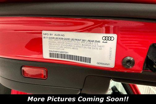 Tango Red Metallic 2018 Audi S4 3.0T Prestige