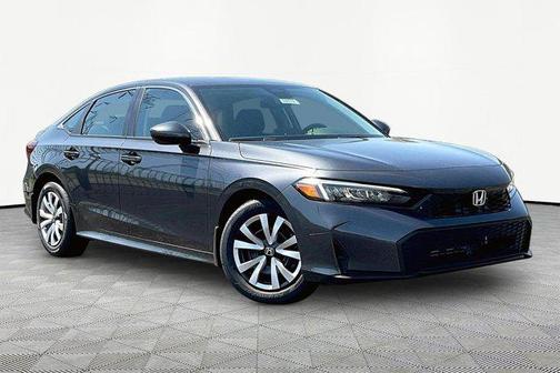 Meteorite Gray Metallic 2026 Honda Civic LX