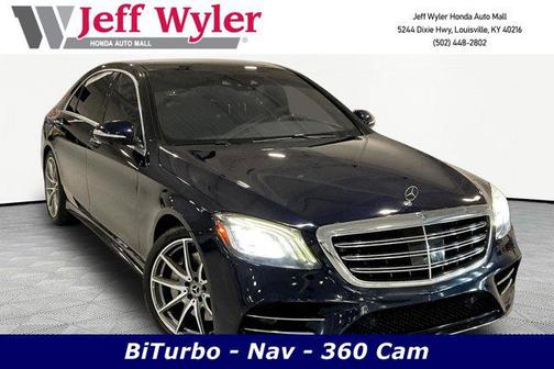 designo Manufaktur Cote d'Azur Dark Blue Metallic 2020 Mercedes-Benz S-Class S 450