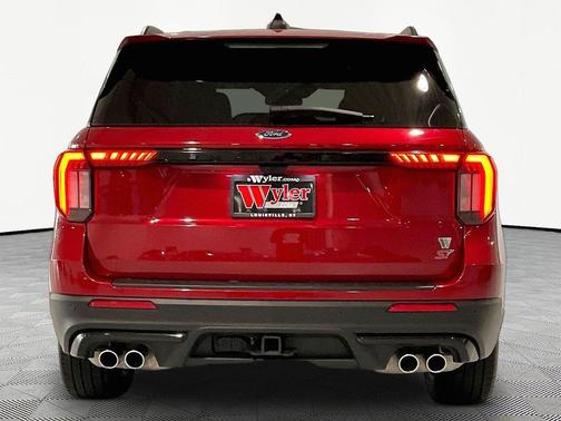 Rapid Red Metallic Tinted Clearcoat 2025 Ford Explorer ST