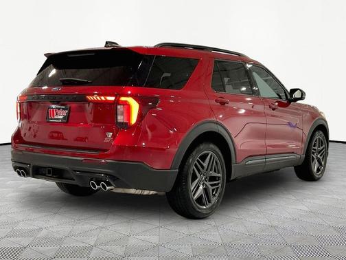 Rapid Red Metallic Tinted Clearcoat 2025 Ford Explorer ST