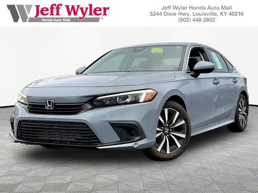 Sonic Gray Pearl 2024 Honda Civic EX