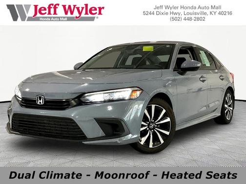 Sonic Gray Pearl 2024 Honda Civic EX