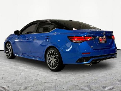 Electric Blue Metallic/Super Black 2024 Nissan Sentra SR