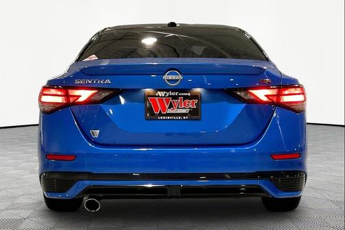 Electric Blue Metallic/Super Black 2024 Nissan Sentra SR
