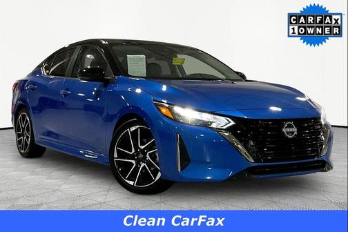Electric Blue Metallic/Super Black 2024 Nissan Sentra SR
