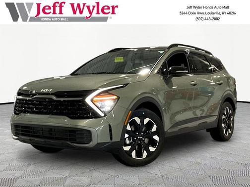 Jungle Green 2024 Kia Sportage X-Line