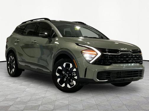 Jungle Green 2024 Kia Sportage X-Line