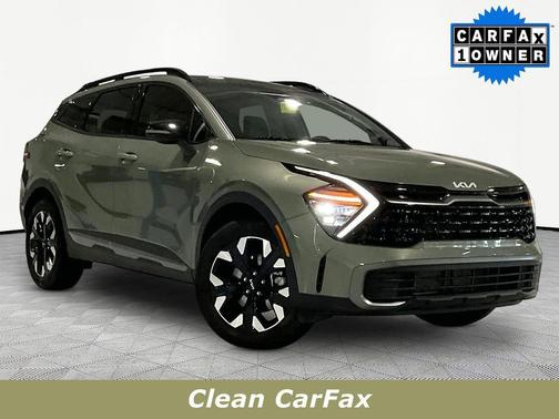 Jungle Green 2024 Kia Sportage X-Line