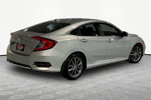 Lunar Silver Metallic 2021 Honda Civic EX