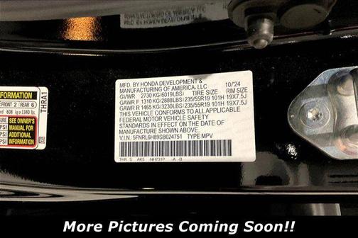 2025 Honda Odyssey Touring