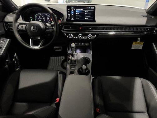 Platinum White Pearl 2026 Honda Civic Hybrid Sport Touring