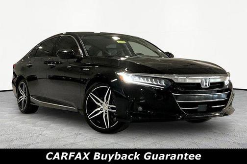 Crystal Black Pearl 2021 Honda Accord Hybrid Touring