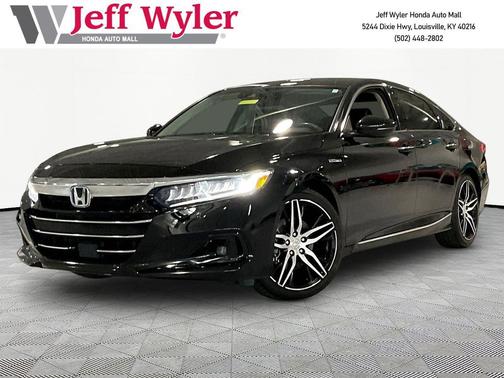 Crystal Black Pearl 2021 Honda Accord Hybrid Touring