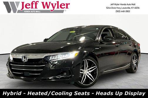 Crystal Black Pearl 2021 Honda Accord Hybrid Touring