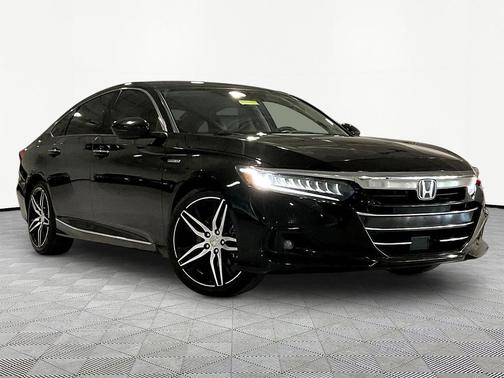 Crystal Black Pearl 2021 Honda Accord Hybrid Touring