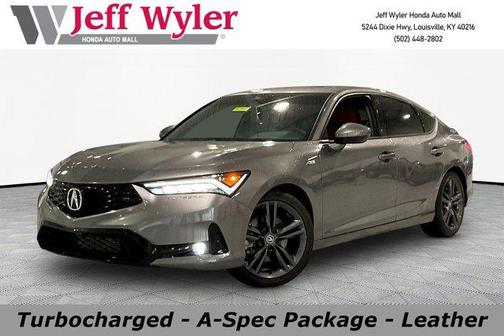 Liquid Carbon Metallic 2023 Acura Integra A-SPEC