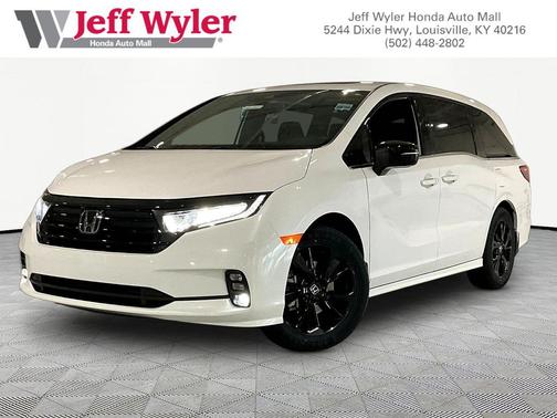 Platinum White Pearl 2024 Honda Odyssey Sport