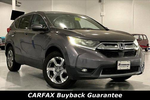 Gray 2018 Honda CR-V EX-L