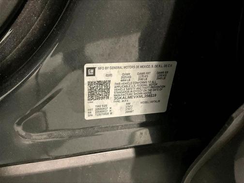 Graphite Gray Metallic 2021 GMC Terrain SLE