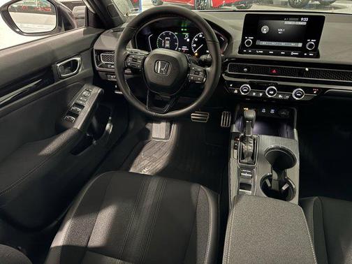 Platinum White Pearl 2026 Honda Civic Hybrid Sport