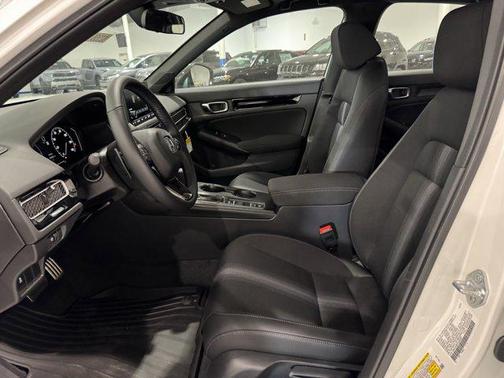 Platinum White Pearl 2026 Honda Civic Hybrid Sport