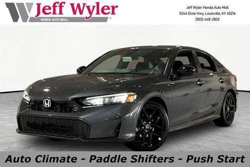 Meteorite Gray Metallic 2025 Honda Civic Sport