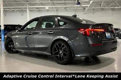 Meteorite Gray Metallic 2025 Honda Civic Sport