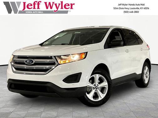 Oxford White 2018 Ford Edge SE