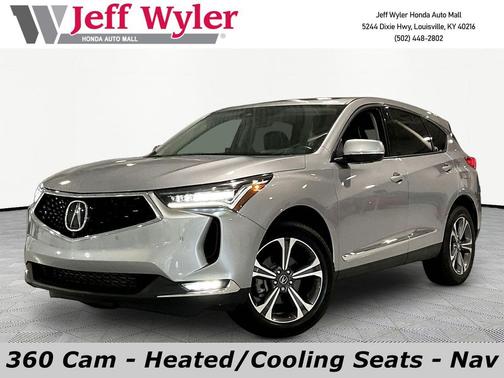 Lunar Silver Metallic 2023 Acura RDX Advance Package