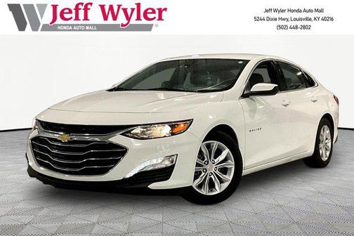 Summit White 2023 Chevrolet Malibu FWD 1LT