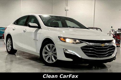 Summit White 2023 Chevrolet Malibu FWD 1LT