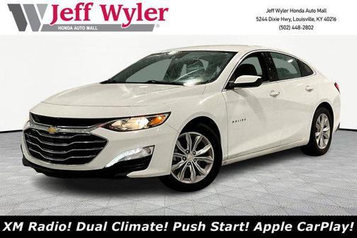 Summit White 2023 Chevrolet Malibu FWD 1LT
